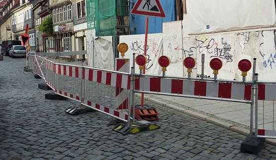 Hatte in der Absperrung geparkt (Foto: privat)