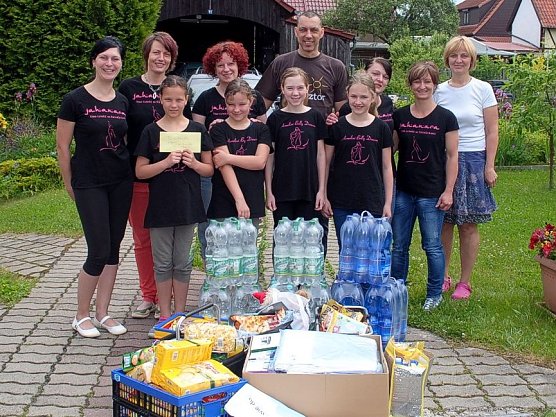 Gesammelt und gespendet (Foto: privat)