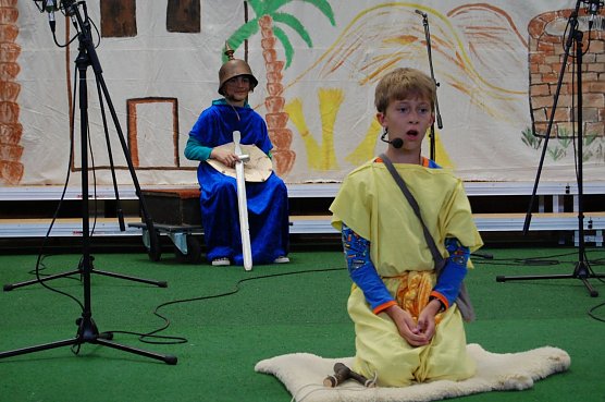 Hier wird geprobt (Foto: M. Kremzow)