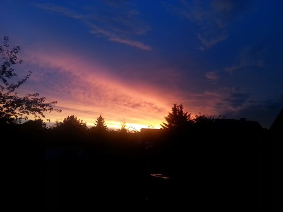 Himmel &uuml;ber Niedersalza (Foto: Rainer Barth)