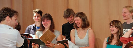 Debüt in Öffentlichkeit (Foto: Thüringer Landesmusikakademie) Debüt in Öffentlichkeit (Foto: Thüringer Landesmusikakademie)