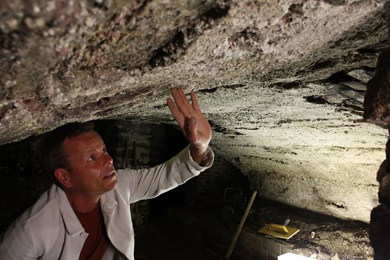 Tesch im Keller (Foto: privat)