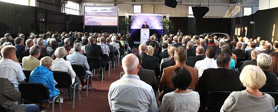 Blick in die gut gef&uuml;llte Werkstatt (Foto: nnz)