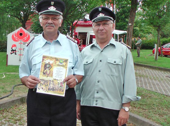 Ausw&auml;rts geehrt (Foto: Karl-Heinz Herrmann)