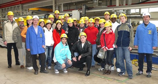 Besuch bei Schachtbauer (Foto: SBN)