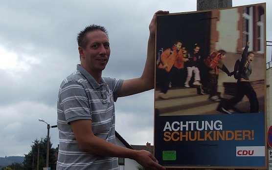 Aufgehangen (Foto: privat) Aufgehangen (Foto: privat)