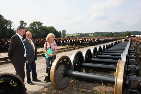Keller unterwegs im Landkreis (Foto: J. Piper)