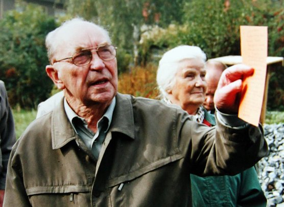 Elmer beim Umweltfest im Jahr 2001 (Foto: Archiv Kreisverwaltung) Elmer beim Umweltfest im Jahr 2001 (Foto: Archiv Kreisverwaltung)