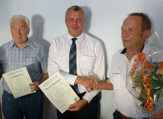 50 Jahre unfallfrei (Foto: D. Köhler) 50 Jahre unfallfrei (Foto: D. Köhler)