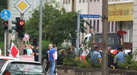 Nazi-Demo (Foto: nnz)