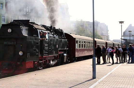 Z&uuml;ge m&uuml;ssen hier auch ankommen (Foto: J. Piper)