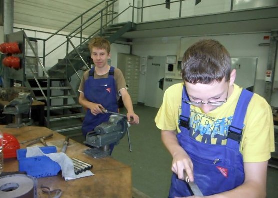 Auf den k&uuml;nftigen Beruf vorbereitet (Foto: privat)