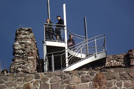 Aussichtsplattform (Foto: K. Frank)