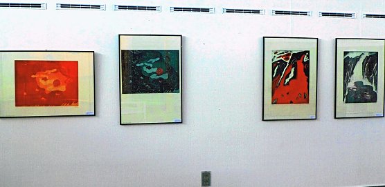 Ausstellung in der Kreissparkasse (Foto: Archiv Kneffel)