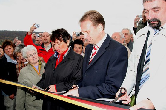 Freigabe Ortsumgehung Sondershausen (Foto: Günter Herting) Freigabe Ortsumgehung Sondershausen (Foto: Günter Herting)