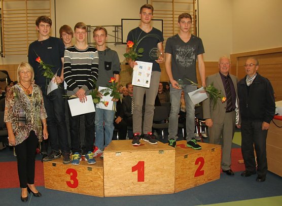 Die aktuellen Sportler des Jahres (Foto: J. Piper)