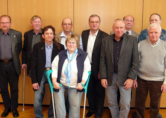 Der neue Vorstand (Foto: VdK) Der neue Vorstand (Foto: VdK)