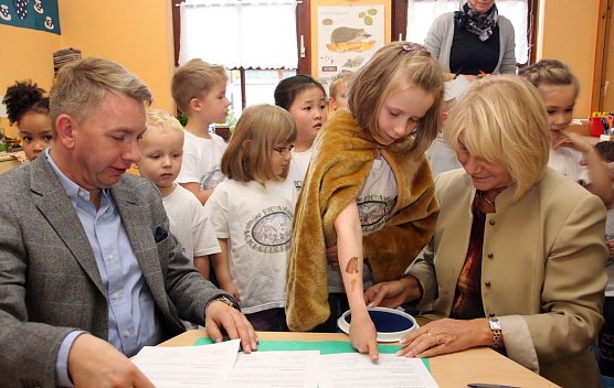 Mit Fingerabdruck besiegelt (Foto: Stadtverwaltung Nordhausen)