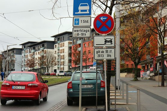 Zu spät aufgestellt? (Foto: nnz) Zu spät aufgestellt? (Foto: nnz)