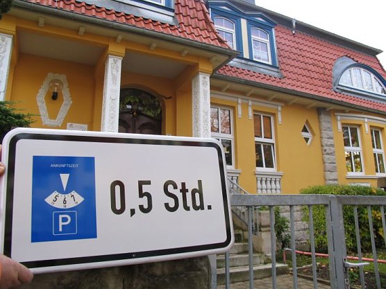 Kurzzeitparken (Foto: I. Bergmann)