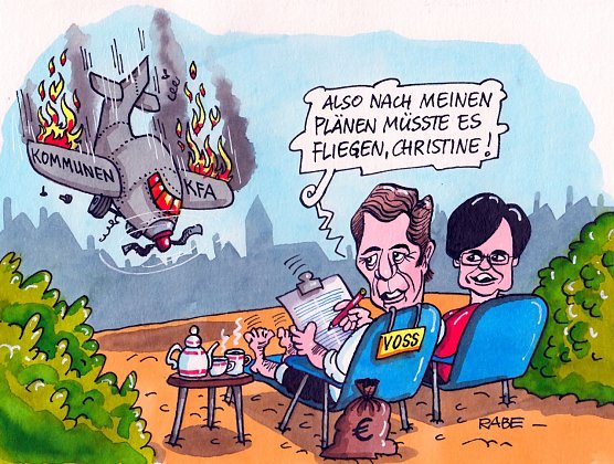 Karikatur (Foto: Rabe)