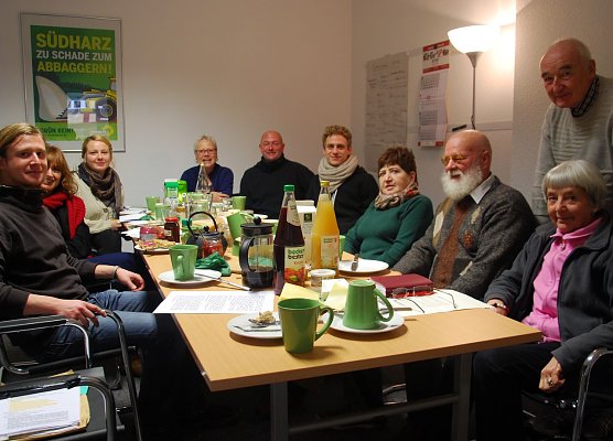 Frühstück vor dem Werben (Foto: BUND) Frühstück vor dem Werben (Foto: BUND)