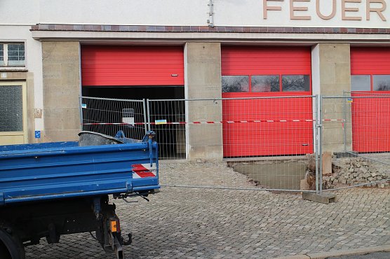 Wasser in der Wache (Foto: nnz)