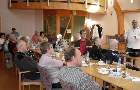Vortrag in Bleicherode (Foto: D. Buchardt)