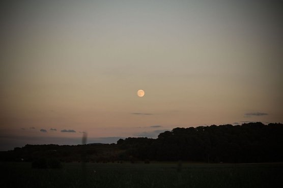 Der Tag mit dem größten Vollmond des Jahres im August (Foto: Gernot Thelemann) Der Tag mit dem größten Vollmond des Jahres im August (Foto: Gernot Thelemann)