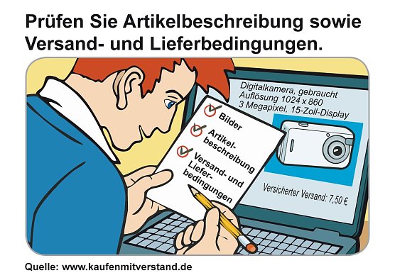 Pr&uuml;fe, was sich bindet (Foto: Polizeiliche Beratung)