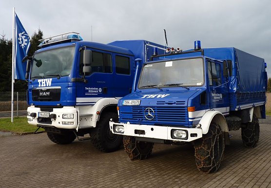 Neu und Alt (Foto: THW) Neu und Alt (Foto: THW)