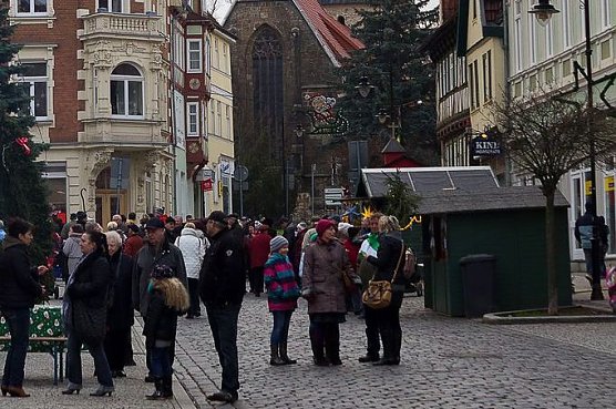 Weihnachtsmarkt er&ouml;ffnet (Foto: Gernot Thelemann)