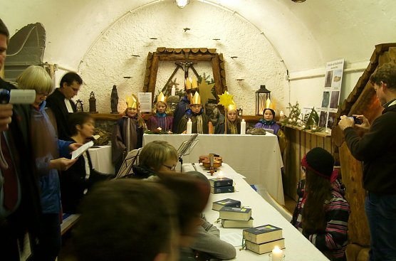 Gottesdienst im Bergwerk (Foto: privat)