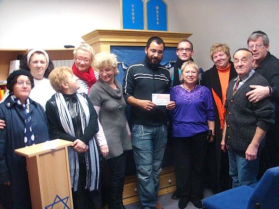 LINKE in der jüdischen Gemeinde (Foto: nnz) LINKE in der jüdischen Gemeinde (Foto: nnz)