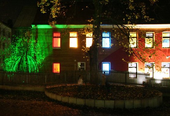 Licht am Tierhaus (Foto: JSW)