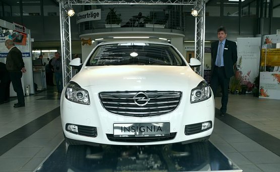 En Star der Messe - Opel Insignia (Foto: nnz)