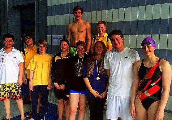 Erfolgreiche Nordh&auml;user Schwimmer (Foto: privat)