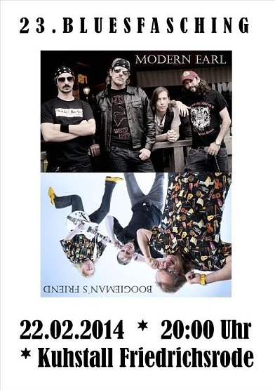 Bluesfasching  am Samstag (Foto: Kunsthof Friedrichsrode)