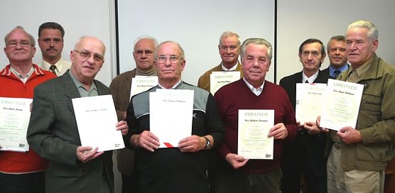 40 und 50 Jahre unfallfrei (Foto: nnz)