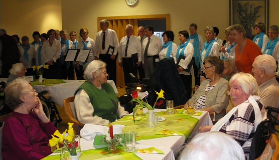 Frauentag im Pflegeheim (Foto: privat) Frauentag im Pflegeheim (Foto: privat)