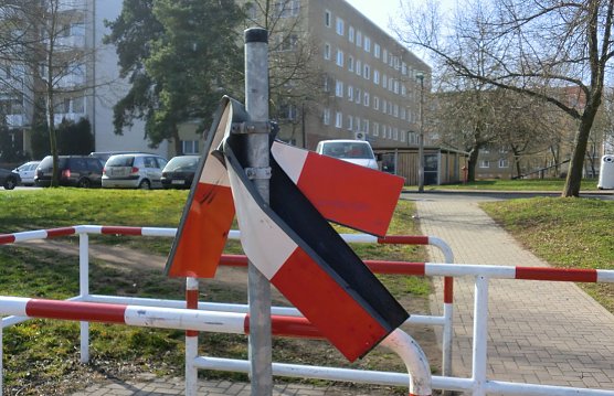 Verbogen (Foto: Polizei) Verbogen (Foto: Polizei)