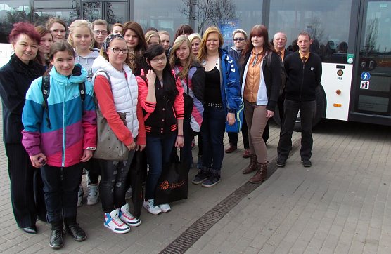 Besuch bei Verkehrsbetrieben (Foto: M. Bachmann)