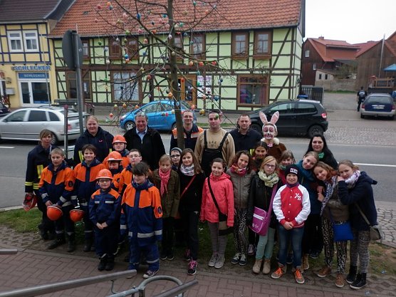 Nach getaner Arbeit (Foto: P. Gerlach)