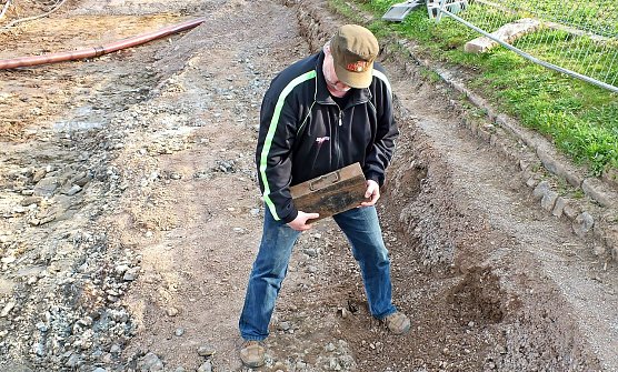 Schatz wird gehoben (Foto: nnz) Schatz wird gehoben (Foto: nnz)