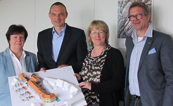 Carola Franke, Martin Juckeland, Inge Klaan, Roman Graf (Foto: TMBLV)