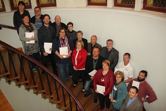 F&ouml;rdermittel&uuml;bergabe (Foto: Jessica Pieper)