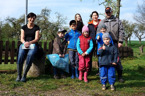 Flei&szlig;ige Sammler (Foto: Sandra Witzel)