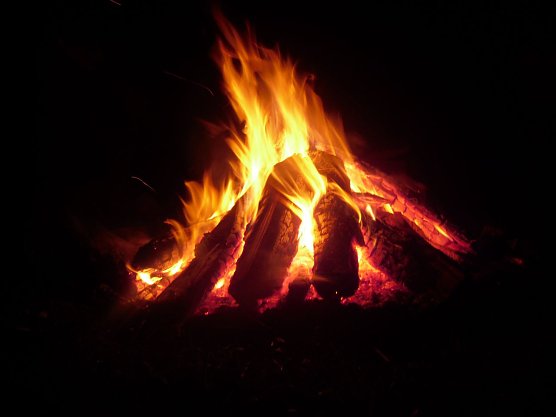 JUH Osterfeuer (Foto: Johanniter Unfall Hilfe Nordhausen)