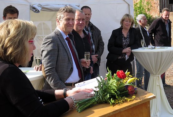 Spatenstich an der Rosengasse (Foto: nnz) Spatenstich an der Rosengasse (Foto: nnz)