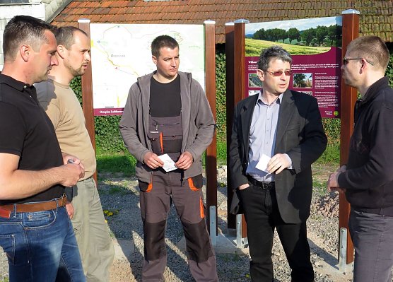 Letzte Absprachen (Foto: nnz)